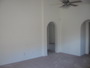 Upon entering the home, you see the spacious living room.