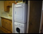 Washer/Dryer from the back door